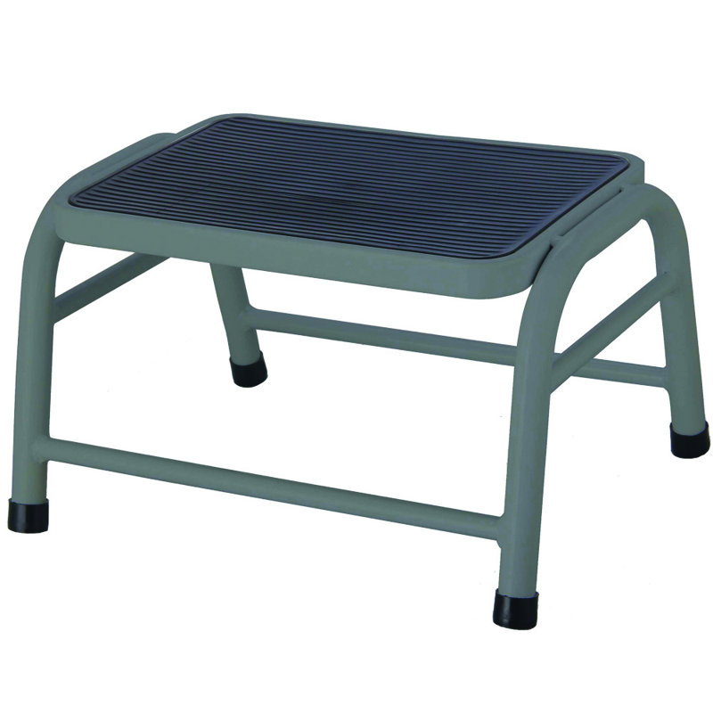 1 - Step Steel Lightweight Step Stool, Silver
