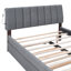 Lit plateforme tapissier Teddy-1131387736