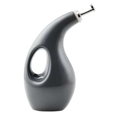 Rachael Ray Ceramic EVOO Oil And Vinegar Dispensing Bottle, 24-Ounce