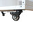 Outdoor Kitchen Island Prep Station With Stainless Steel Top And Fir Wood Frame-124955563