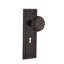 Mission Plate with Decorative Keyhole and Mission Door Knob-462066419