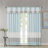 Polyoni Pintuck Curtain Panel(Only 1 Pc Panel)