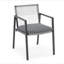 Ensemble de salle à manger d'extérieur, ensemble de chaises de salle à manger de 6 + table de salle à manger en aluminium