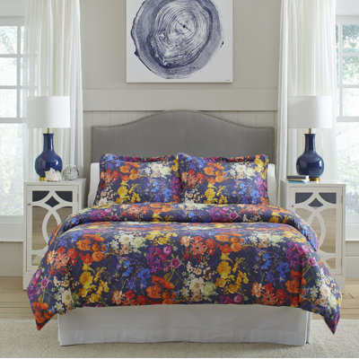 Marseille Modern & Contemporary Cotton Floral Comforter