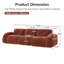 Canapé 110 po sans capitonnage 110 po-1148884658-1148884657