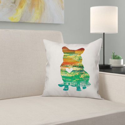  Housse et insert de coussin Silhouette Silhouette