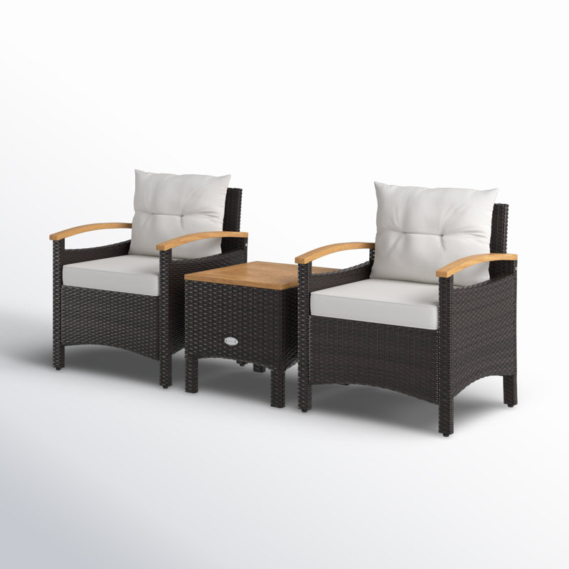 Andrnico 3 Piece Seating Group with Cushions