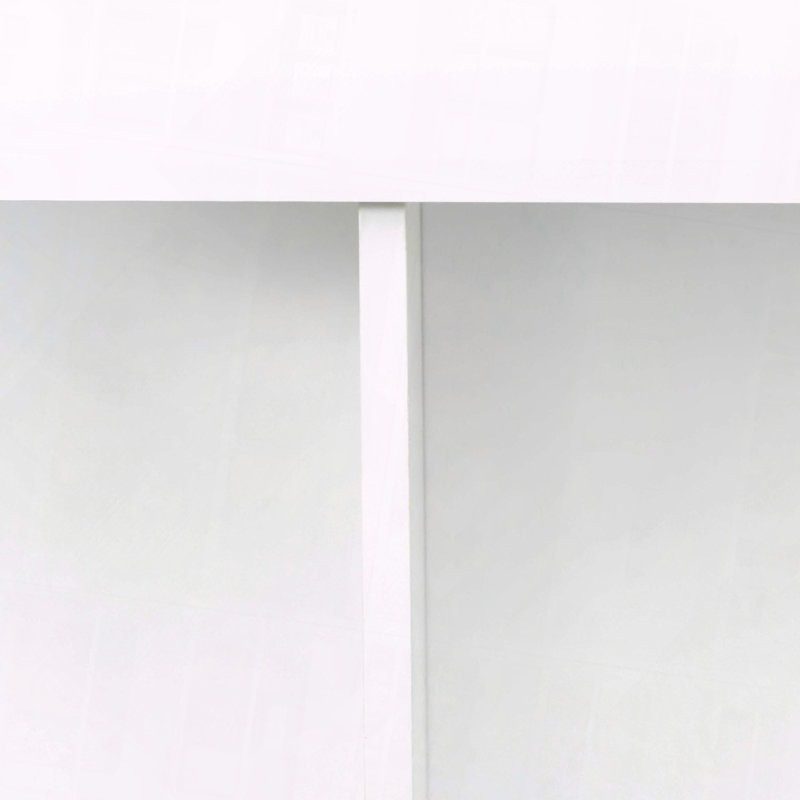 Bibliothèque à 10 tablettes, Blanc