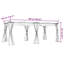 Gazebo With Curtains Steel-83788647-83788633
