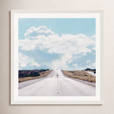 Urbino "The Travelers Road and Clouds" Print