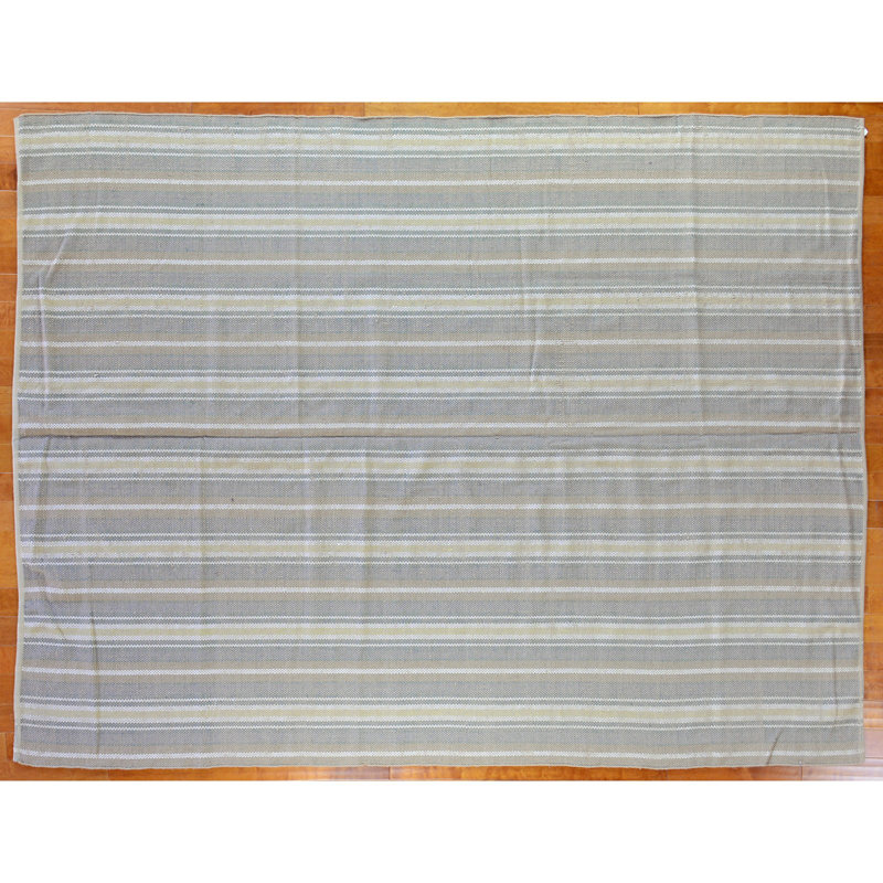 Dhurrie Striped Area Rug