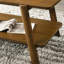 Tablette Mid-Century moderne en bois de noyer - pour la maison et la table de chevet décorative