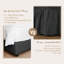 Housse de sommier extensible en tricot jersey extensible-101908382-101908379
