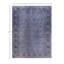 Tapis noué à la main gris unique de 9 pi 1 po x 12 pi 2 po Fine Vibrance