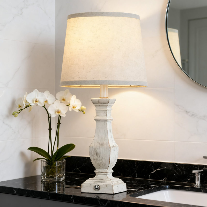 Ensemble de 2 lampes de table à intensité variable, lampes de chevet à contrôle tactile avec ampoules incluses, éclairage de table de chevet pour le salon et la chambre à coucher