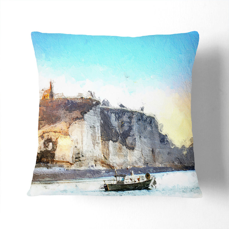 Square Cushion, Black, 55cm H x 55cm W x 20cm D