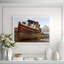 Ashore' Framed Photographic Print on Glass