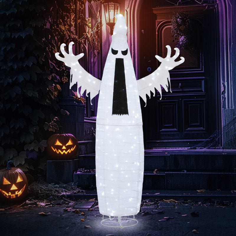 Décorations fantômes escamotables 5,9 pi 5 po