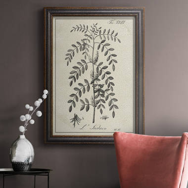 Union Rustic Midnight Botanical II On Canvas by Vision Studio