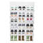 Armoire à chaussures Fik à 4 rangées FCH à 4 rangées de 8 cellules 32 fils en plastique blanc naturel