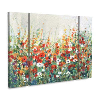 " Garden In Bloom II " by Tim Otoole 3 - Pieces