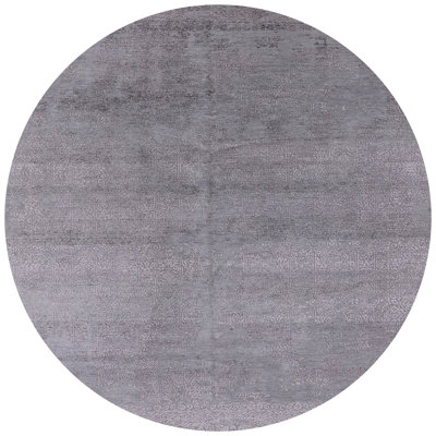 Tapis gris à motif abstrait Bouse