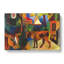 Landscape With Cows by August Macke - Wrapped Canvas-61838777