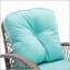 Ensemble de 3 chaises de patio à bascule pivotantes pour l'extérieur, ensemble de conversation berçant à 360 degrés-1498965473