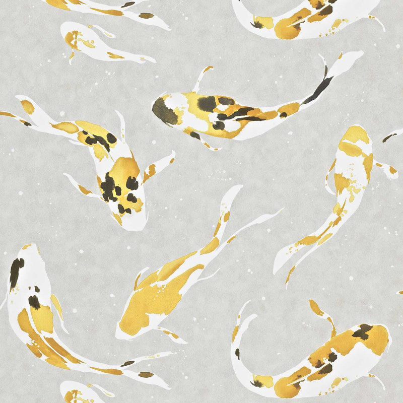1005m x 68.6cm Wallpaper Roll, Saffron