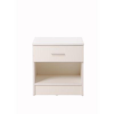 Willette 45cm W Manufactured Wood Bedside Table