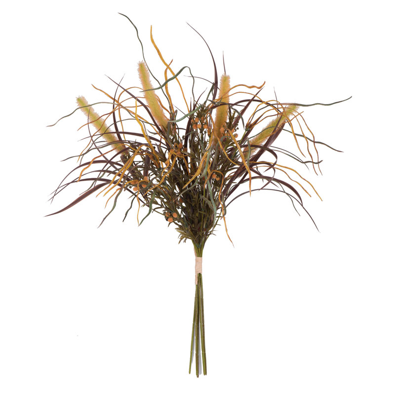 Buisson artificiel 27 po Euphorbia, Vert