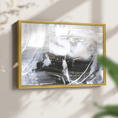Blizzard Conditions IV -Framed Print - Restickable