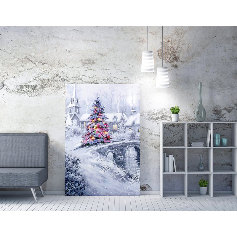 Peinture décorative sur toile, H 39,37 po x l 27,56 po