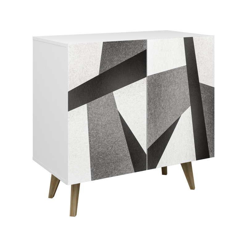 Bostyn Art 2 Door Accent Cabinet, Vera