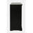 Sherree 33" Gothic Modern Arch Transitional Accent Storage Cabinet with Glass Doors-1117231164
