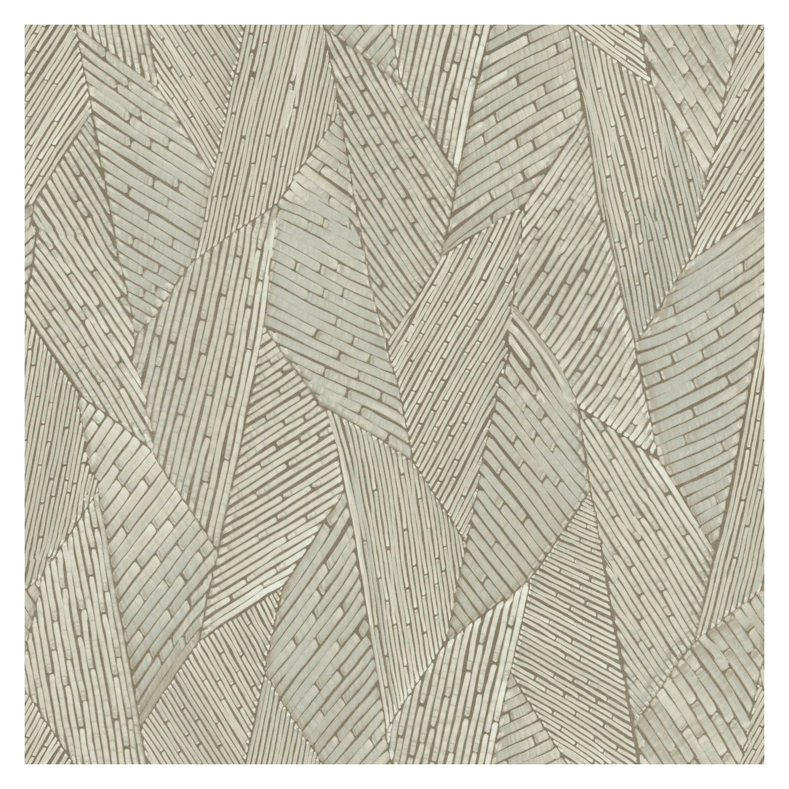 Peel & Stick Geometric Roll, Brown/Taupe