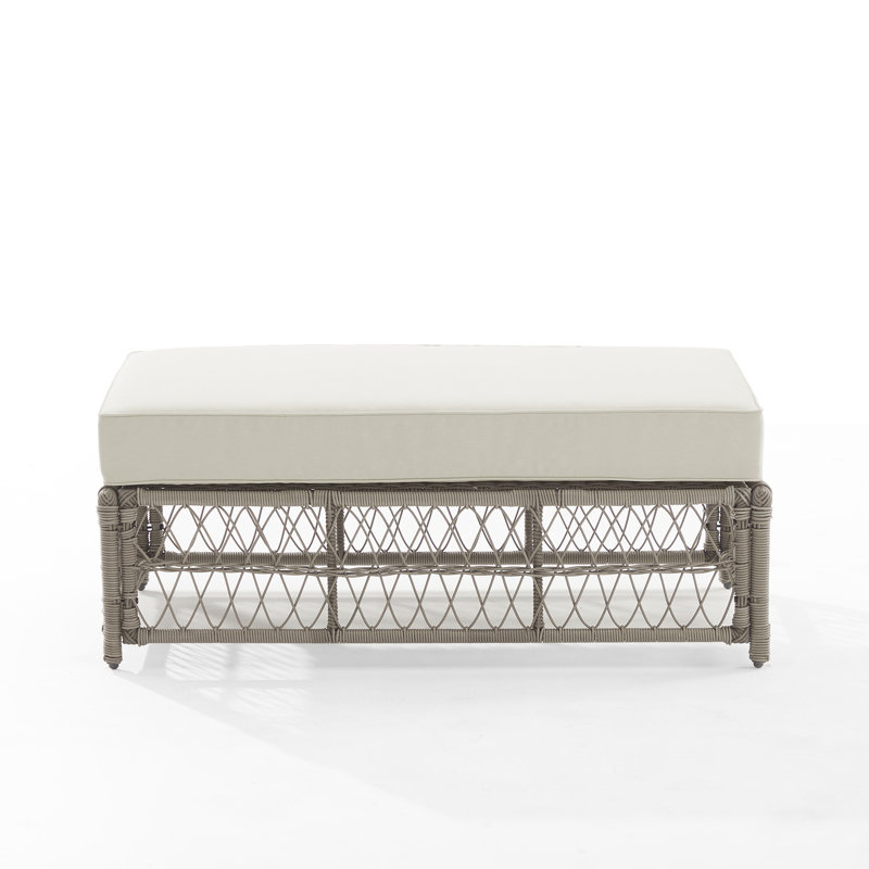 Emeka Rectangular Metal Outdoor Coffee Table , 48'' in. W 26'' in. D