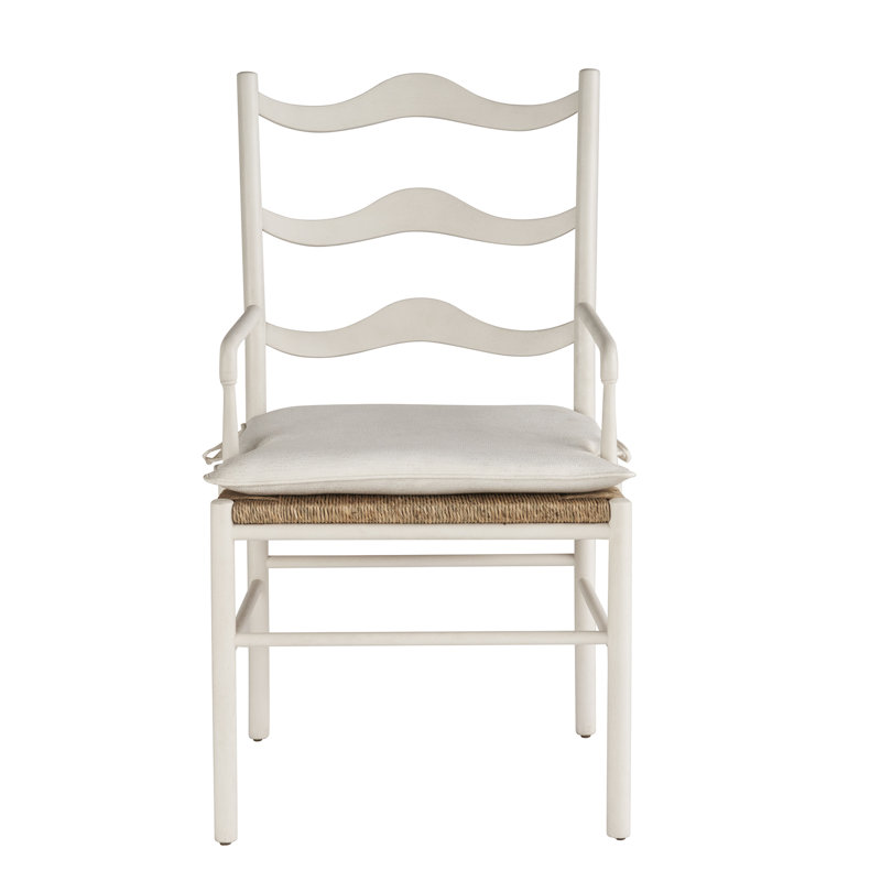 Chaise avec accoudoirs à dossier échelle Rosalie
