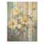 Azur champs de tournesols - tournesols, art sur bois de pin naturel-1481347209