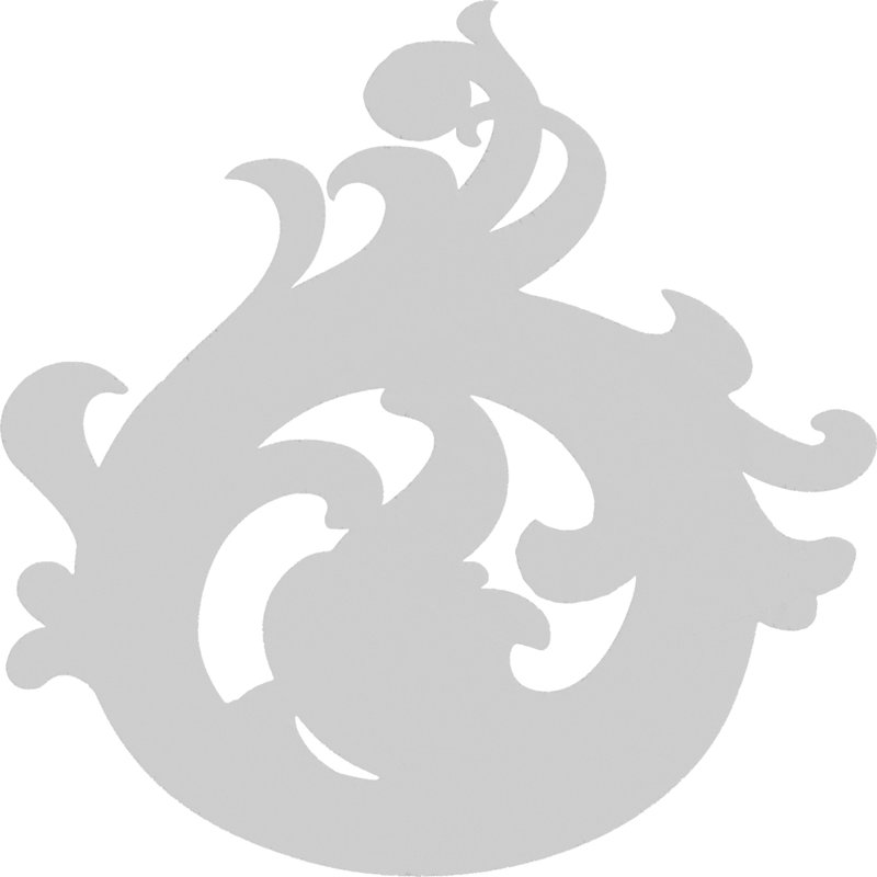 Applique Fayette Rosette, H 2 po x l 2 po x P 0,38 po, Droite