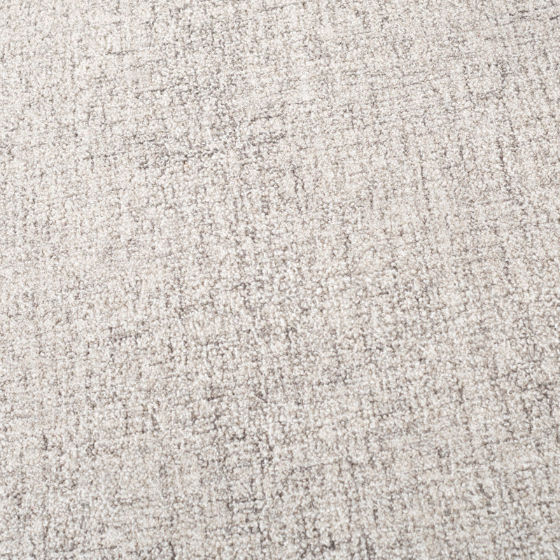 Tapis en coton touffeté à la main Lauren Ralph Lauren gris foncé / ivoire, Rond 7 pi