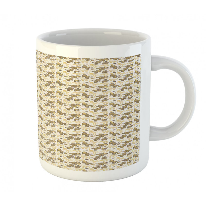 Grande tasse à café dinosaure