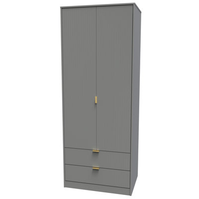 Fully Assembled 2 Door Wardrobe