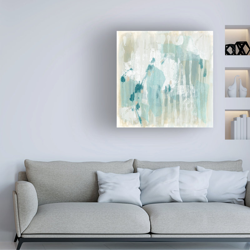 "Parallel Mist II" sur toile, H 14 po x l 14 po