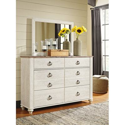 Commode et miroir Willowton