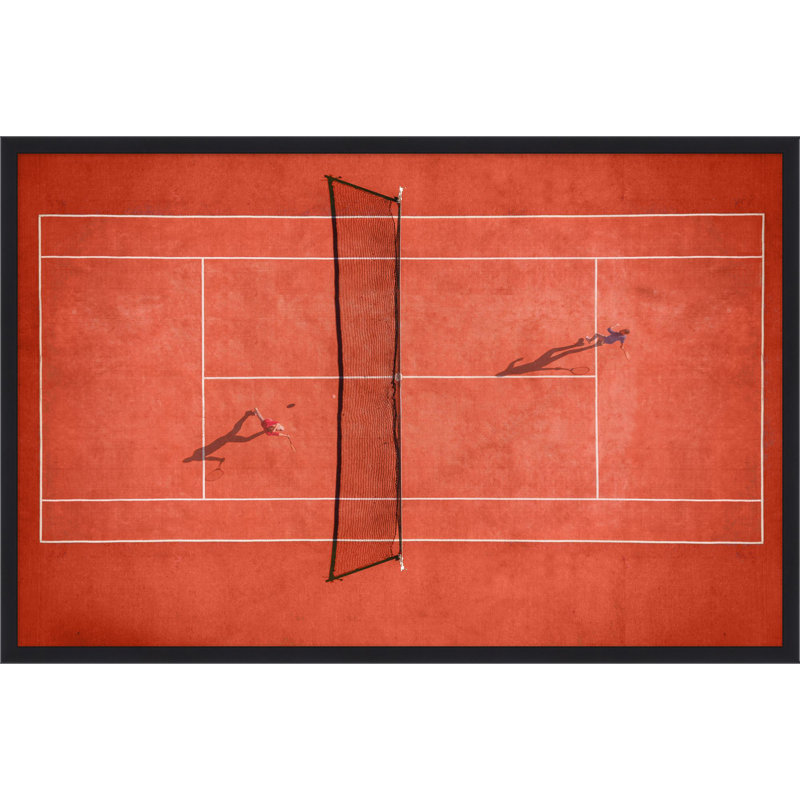 Tennis Court Print by Thom Filicia