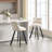 Velvet Upholstered Barstools set of 2-1937479431
