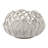 Ceramic Planter Lattice Design Fauna-Inspired Home And Garden Decor - 7" White