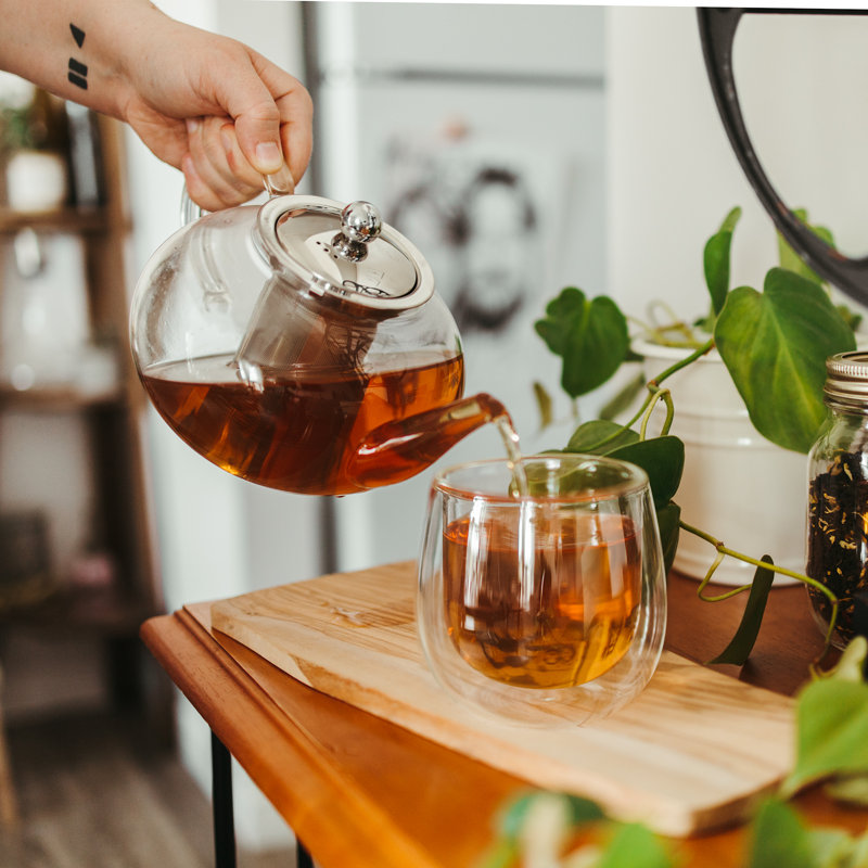 Théière en verre 1,32-qt joliette