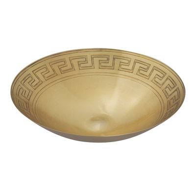 Houghton Centerpiece Bowl - Brass